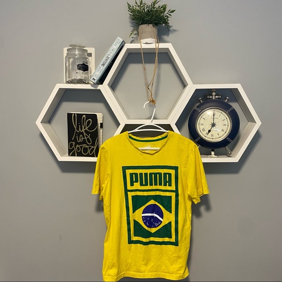 Brazil x Puma Yellow Shirt - Picture 1 of 3